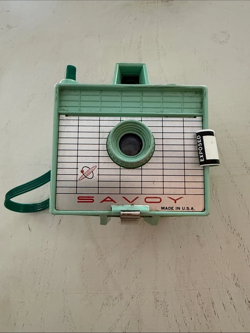 Savoy Imperial Box Camera Seafoam Green with Film 1960’s - untested - Picture 1 of 14